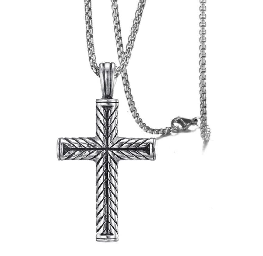 Classic Cross Necklace For Man  